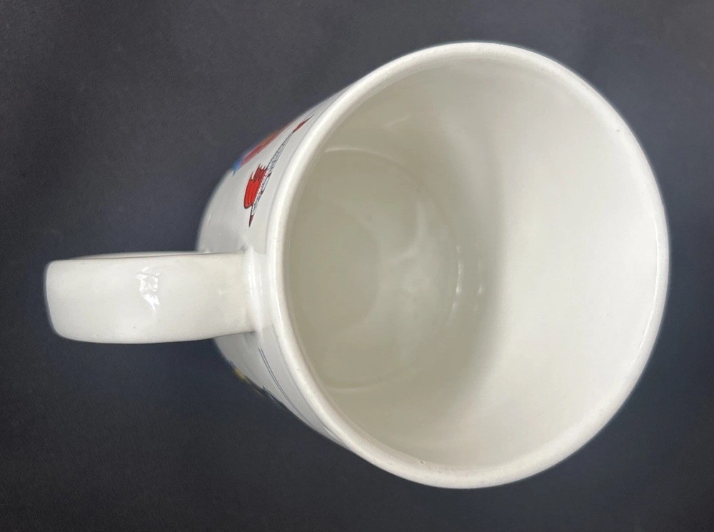 Vintage AIRBOY Valkyrie Skywolf Ceramic Mug From Eclipse Comics