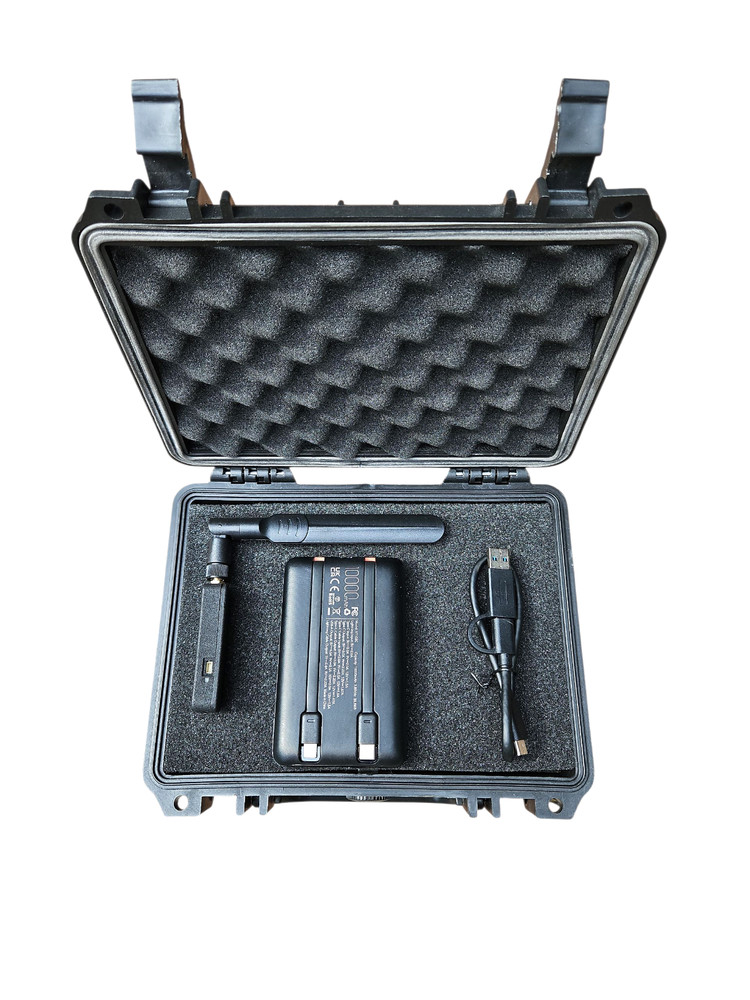 Portable Drone Detection Device – Remote ID UAV & Pilot Tracking System iOS Andr