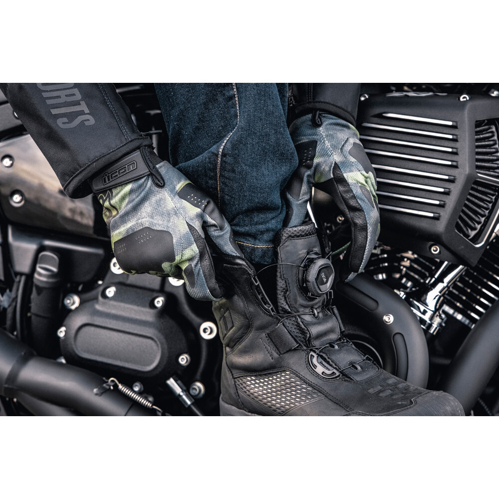 Icon Stormhawk Boots - Black | US 8