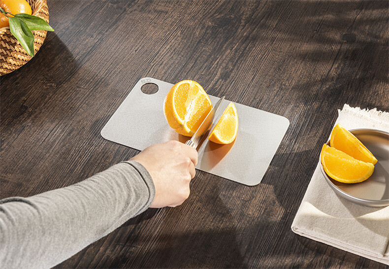 Keith Rectangle Titanium Cutting Board Mildew proof Fruit Chopping Board Plate