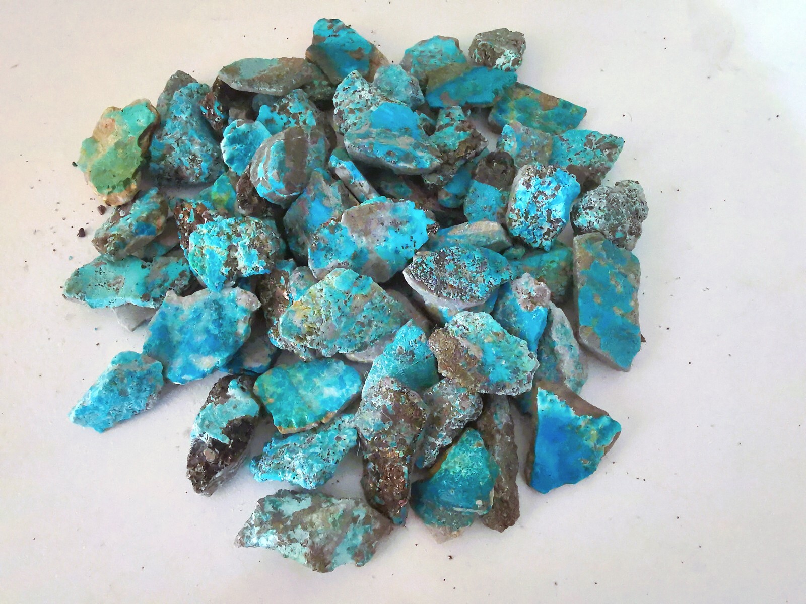 500 Carat Lots Natural Persian Turquoise & Pyrite Rough stone , No Treatments