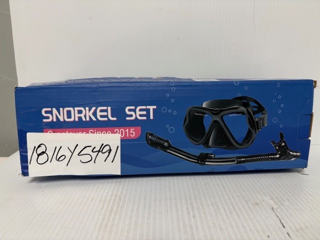 Greatever Snorkel Set - Black