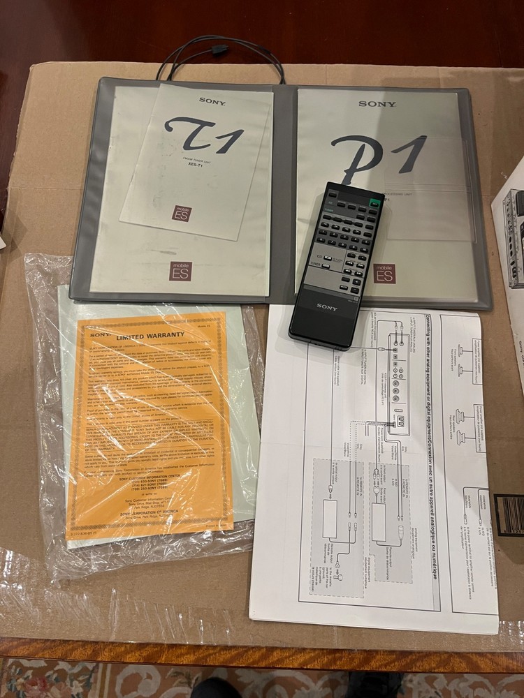 Sony XES P1 XES-P1 Mobile ES Car Stereo Digital Central Processing Unit