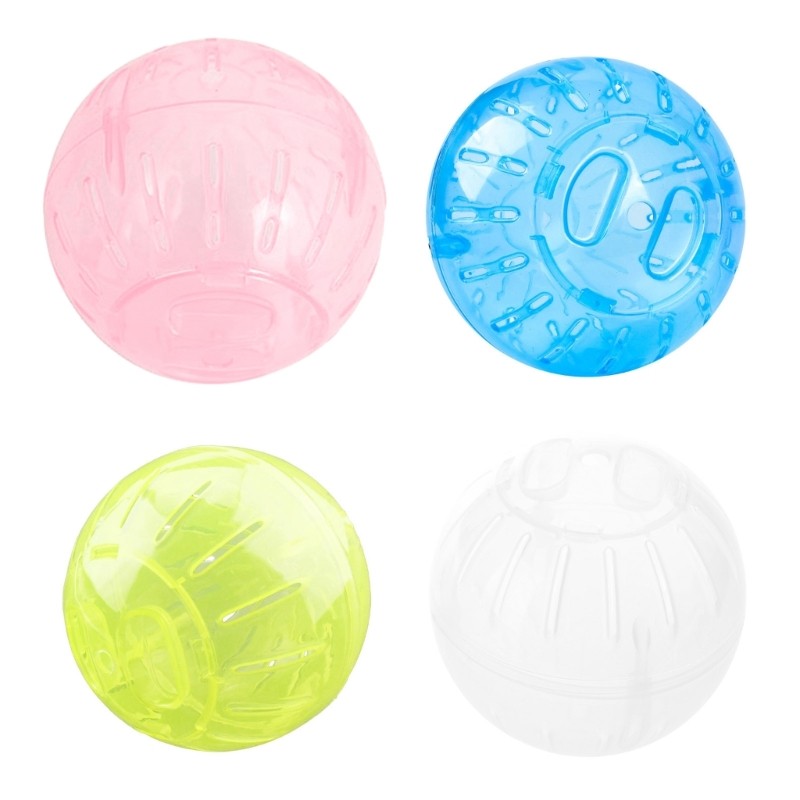 Silent Hamster Exercise Balls 3.9" Quiet Spinner Dwarf Hamster Running