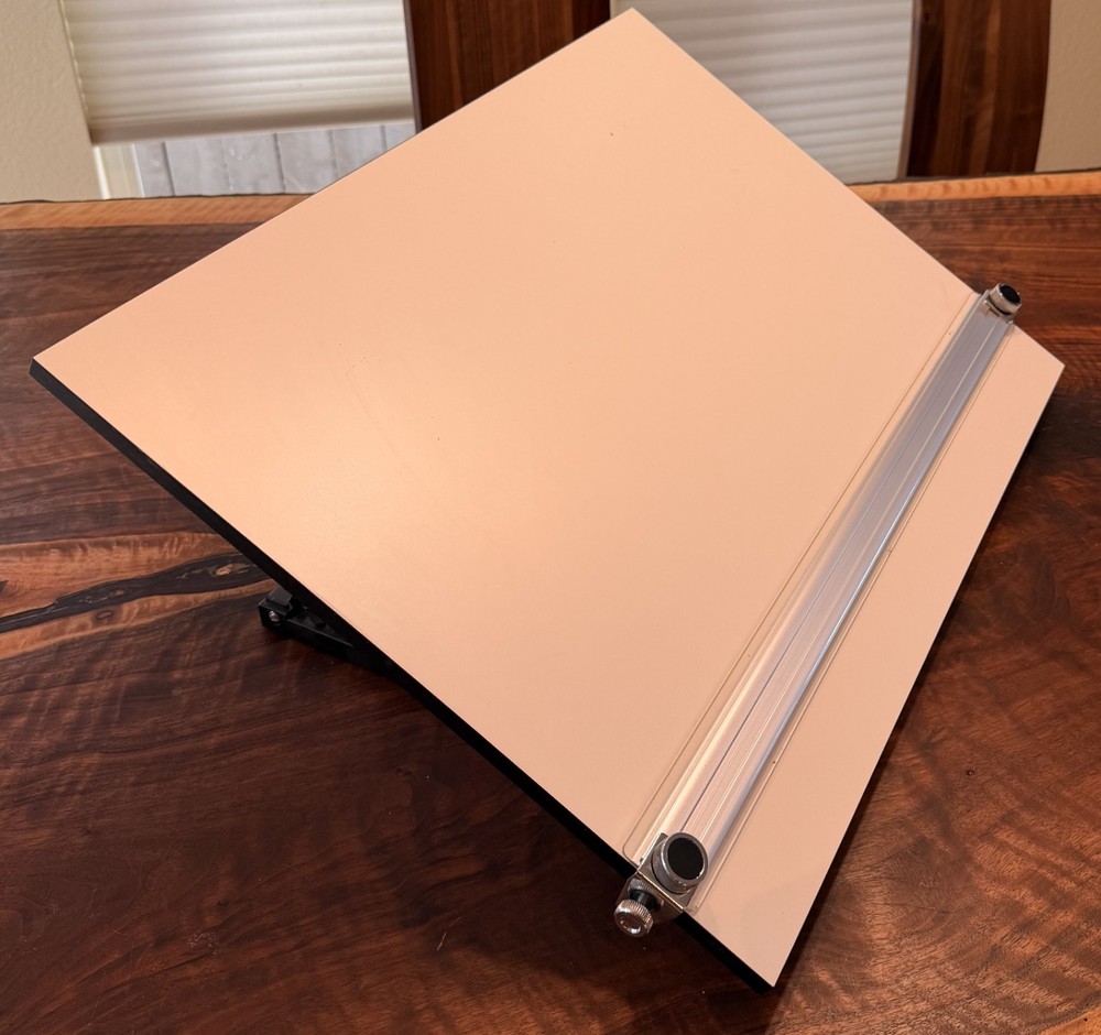 Adjustable Height Table Top Drafting Table 24" x 18" with Handle