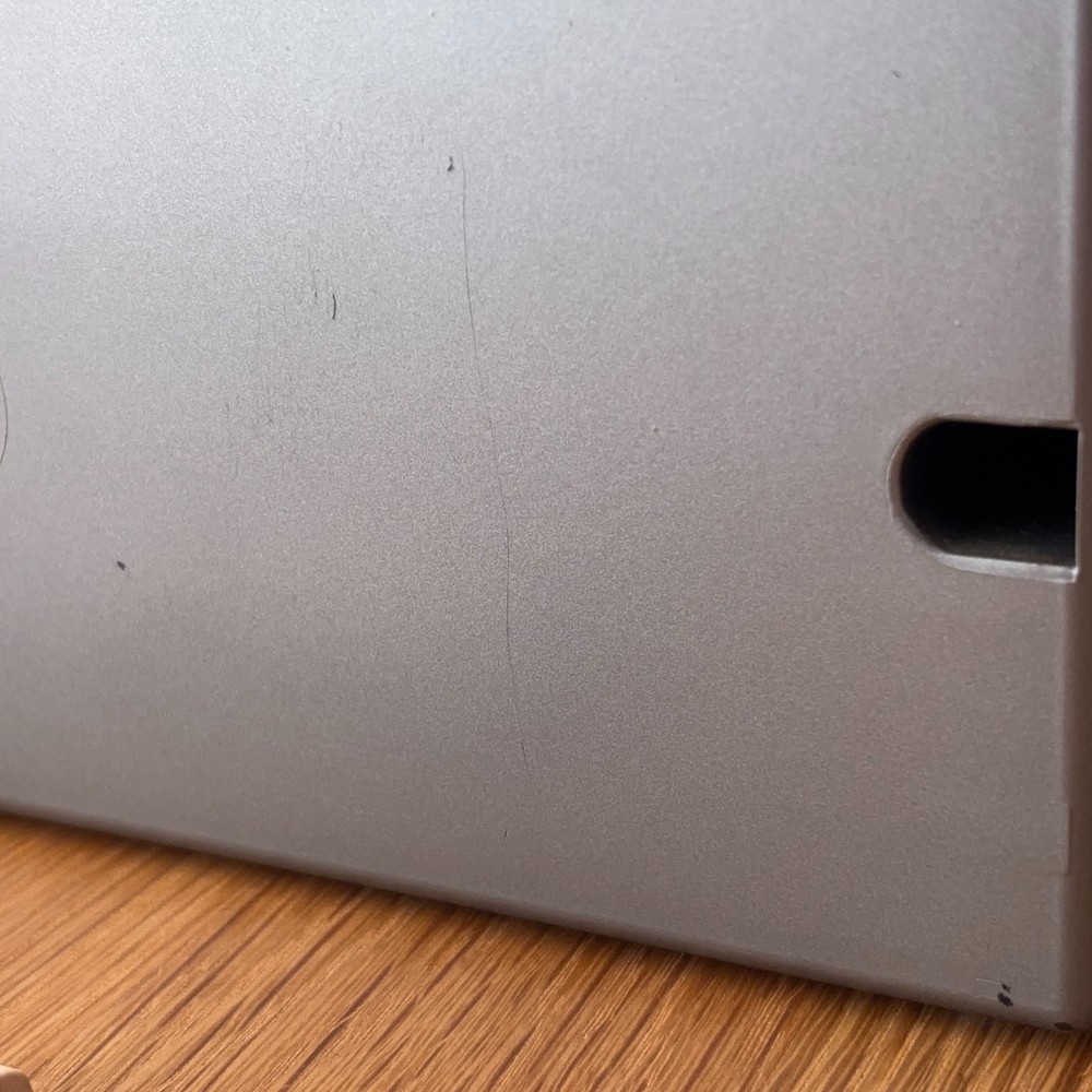 TEAC Stackable Telescoping MiniDisc Storage Unit Case Holds 32 MDs Gray #47