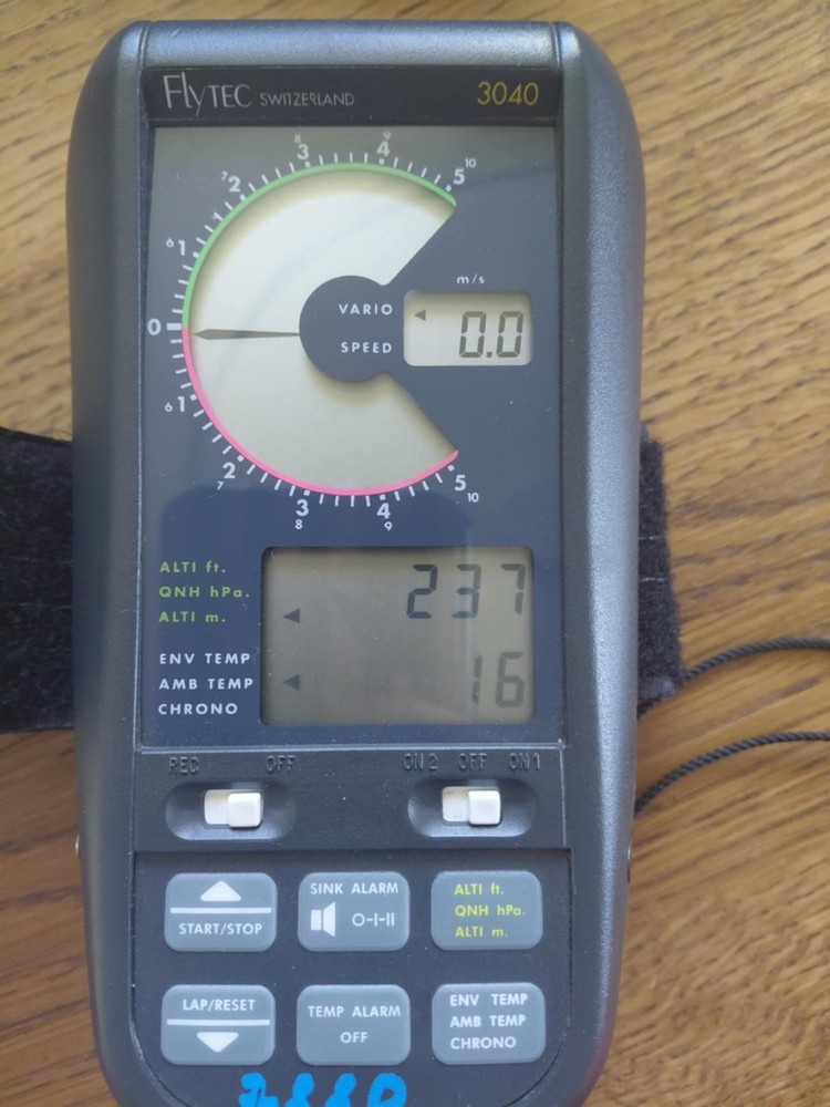 Variometer Flytec 3040, Black color