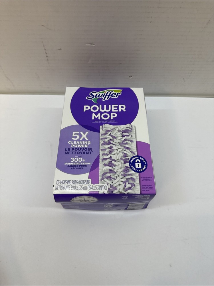 Swiffer PowerMop Mopping Pad 5/Pack (08188)