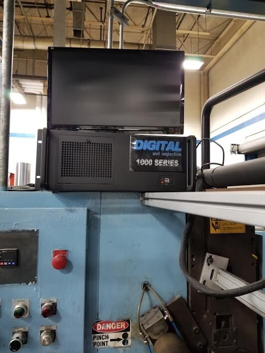 Webtron 1618 Printing Press - 5 color Inline Press