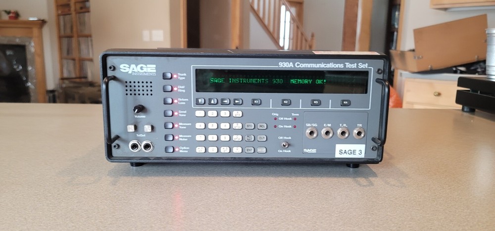 Sage Instruments 930A Communications Test Set *untested*
