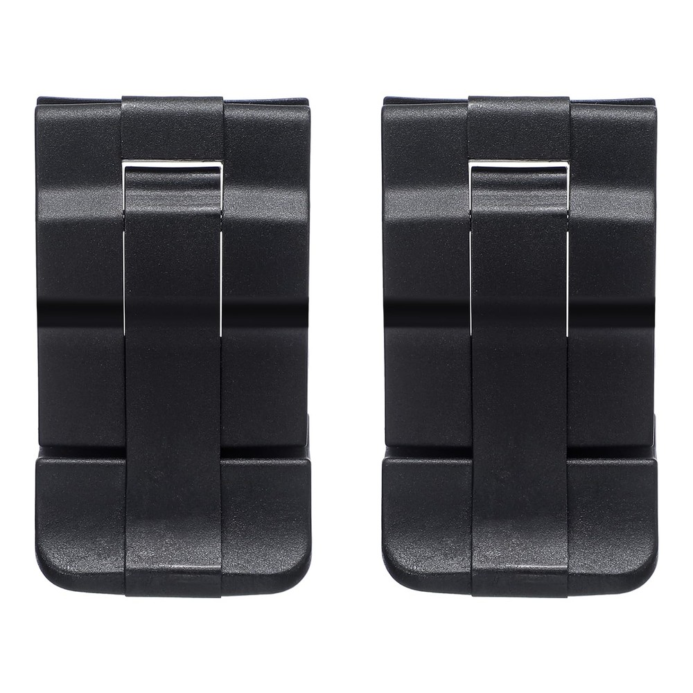 2 PCS Black Replacement Cooler Latches Plastic Double Throw Medium For Pelican