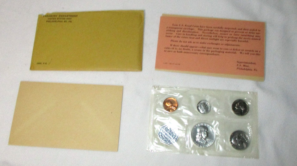 1963 UNITED STATES MINT PROOF SET