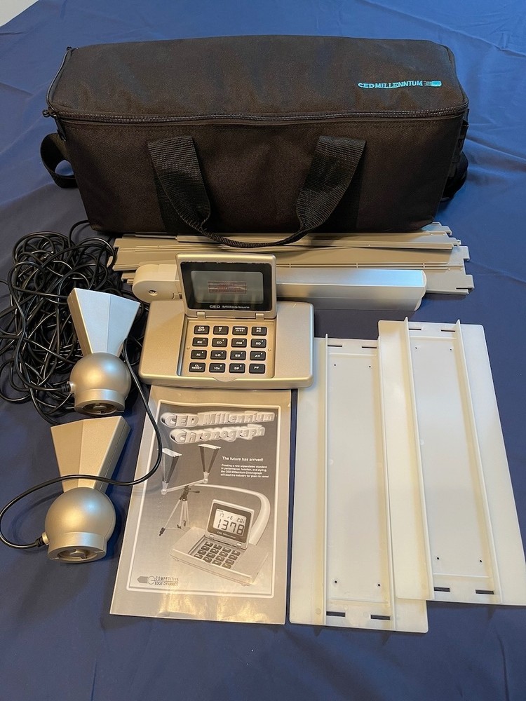 CED MILLENNIUM CHRONOGRAPH WITH NYLON CASE (Excellent Condition)