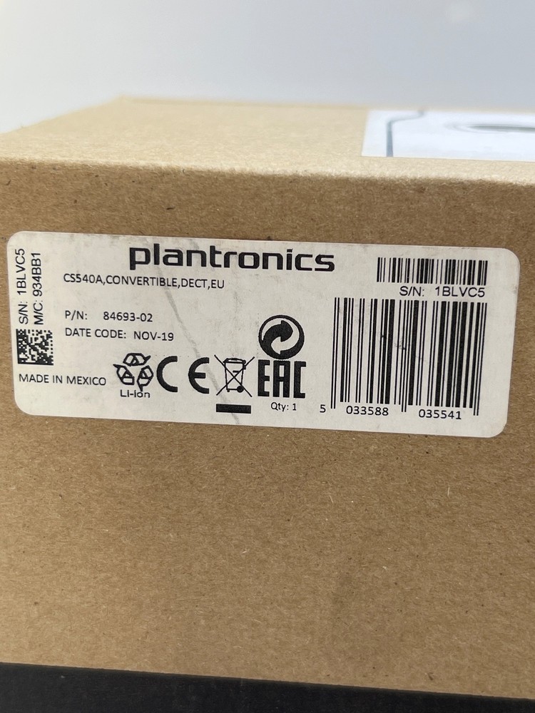 Plantronics CS540 Convertible Wireless Headset