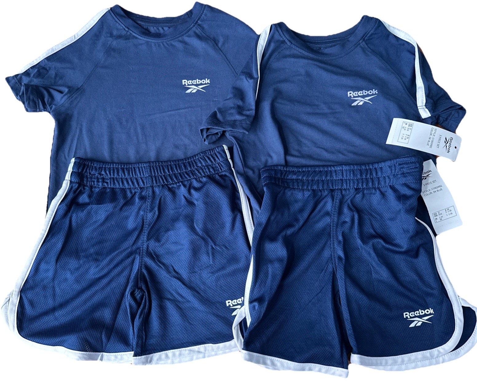 Kids Reebok 4 Piece Set Tee Shirts, Shorts Size 3T * New With Tags*