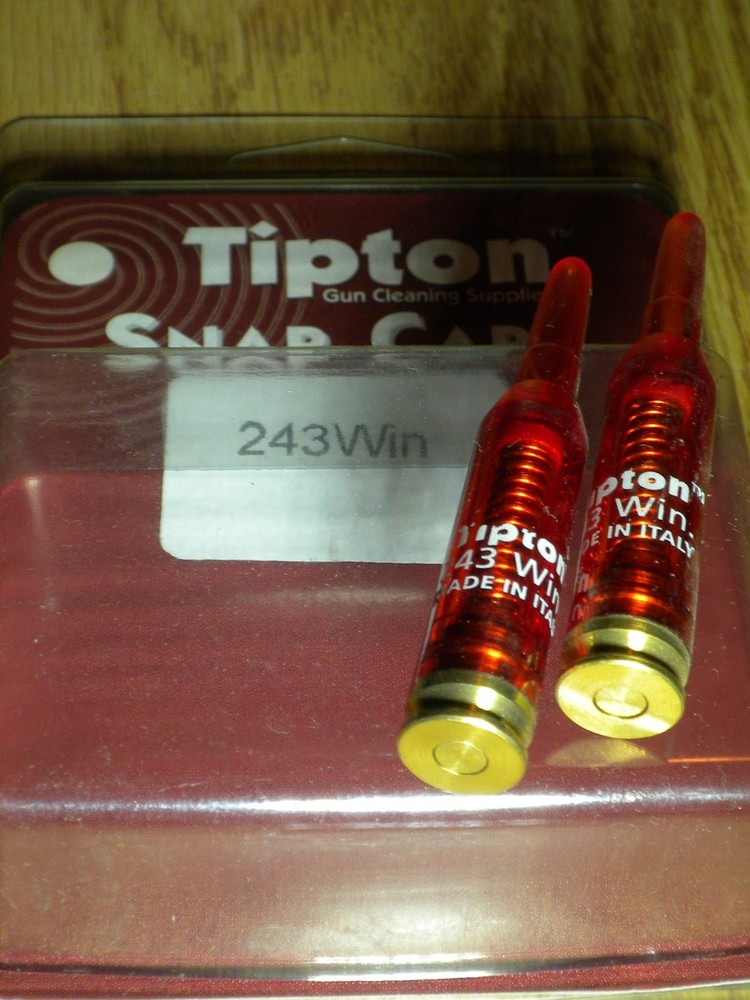 Tipton Snap Cap Polymer for 243 Win 2 Pack # 270693 New!