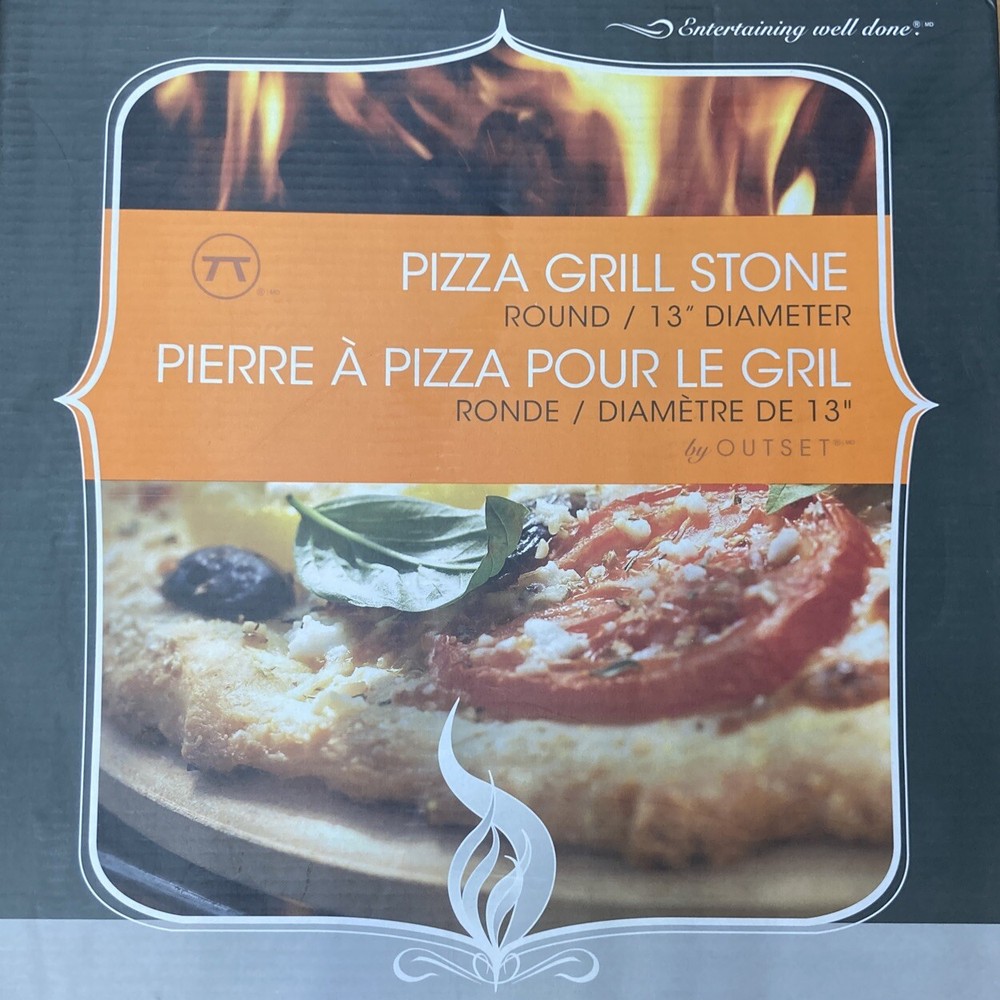 13 Inch Round Pizza Grill Stone 13”