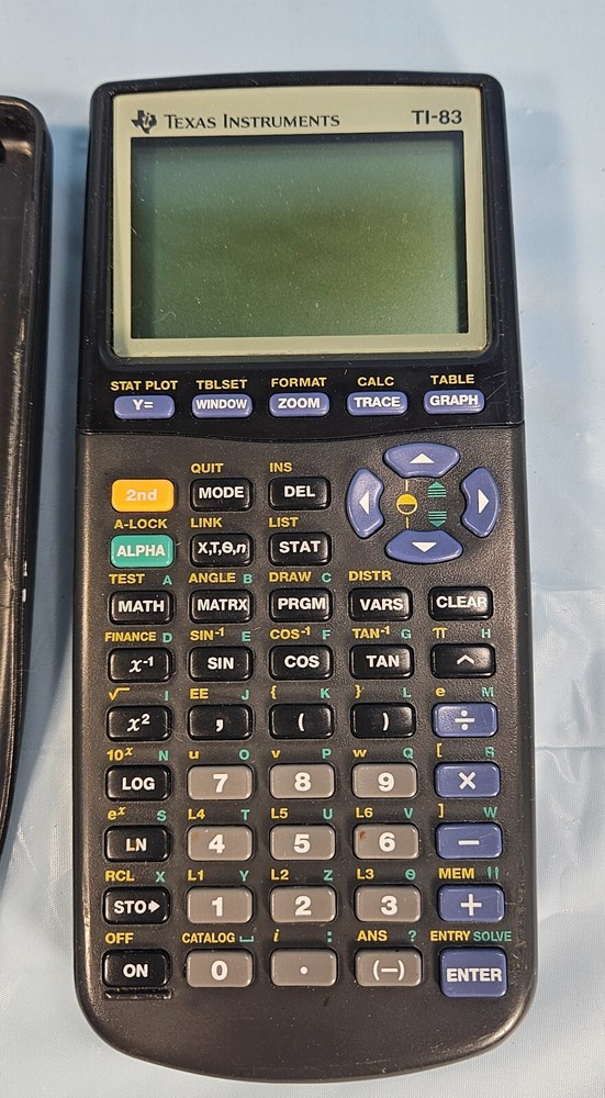 Texas Instruments TI-83 Graphing Calculator Tested & Working