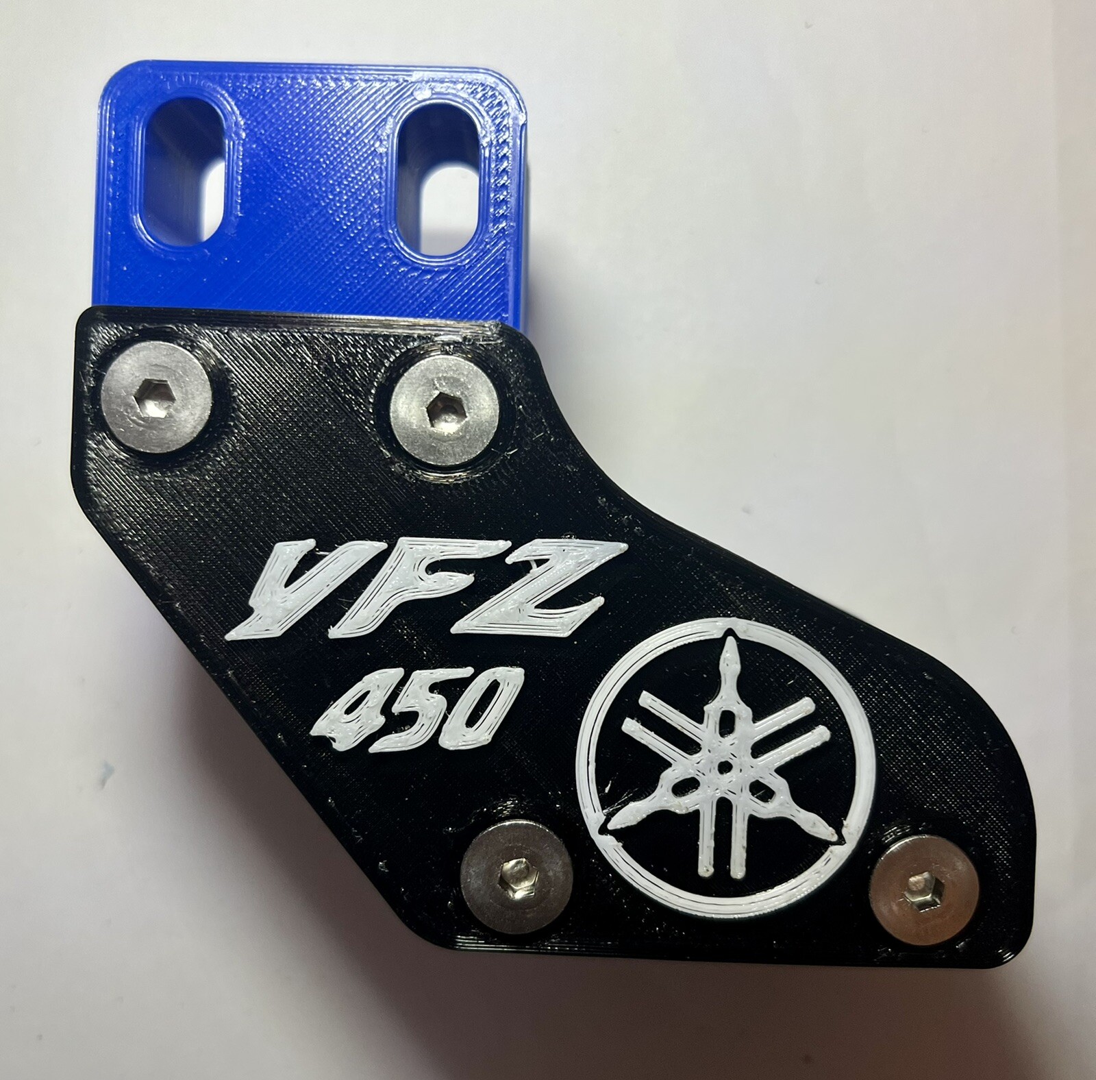 YAMAHA YFZ 450 SWINGARM CHAIN REAR GUIDE SLIDER FOR AFTERMARKET ARMS BLUE