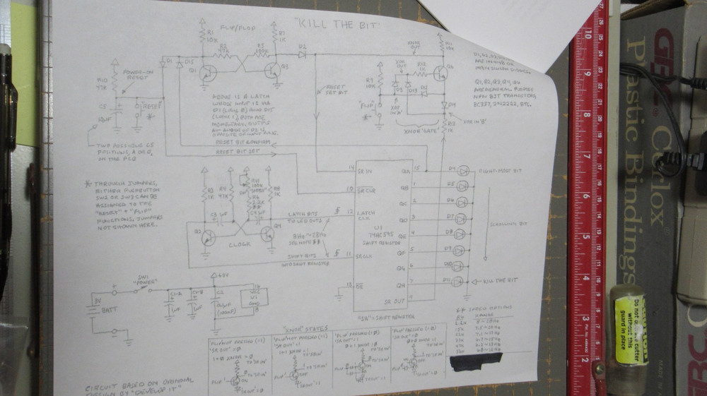 "Kill the Bit" Classic Electronic Game Kit