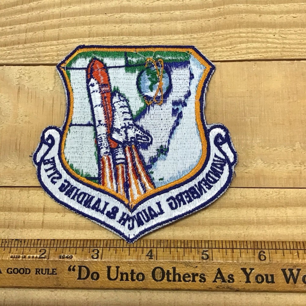 Vandenberg Launch & Landing Site Patch NASA Space Shuttle