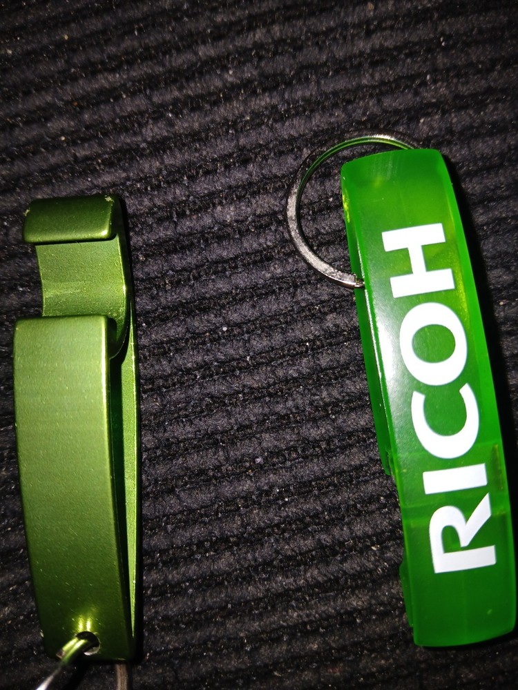 RICOH THICK BOTTLE OPENER LOT OF 2