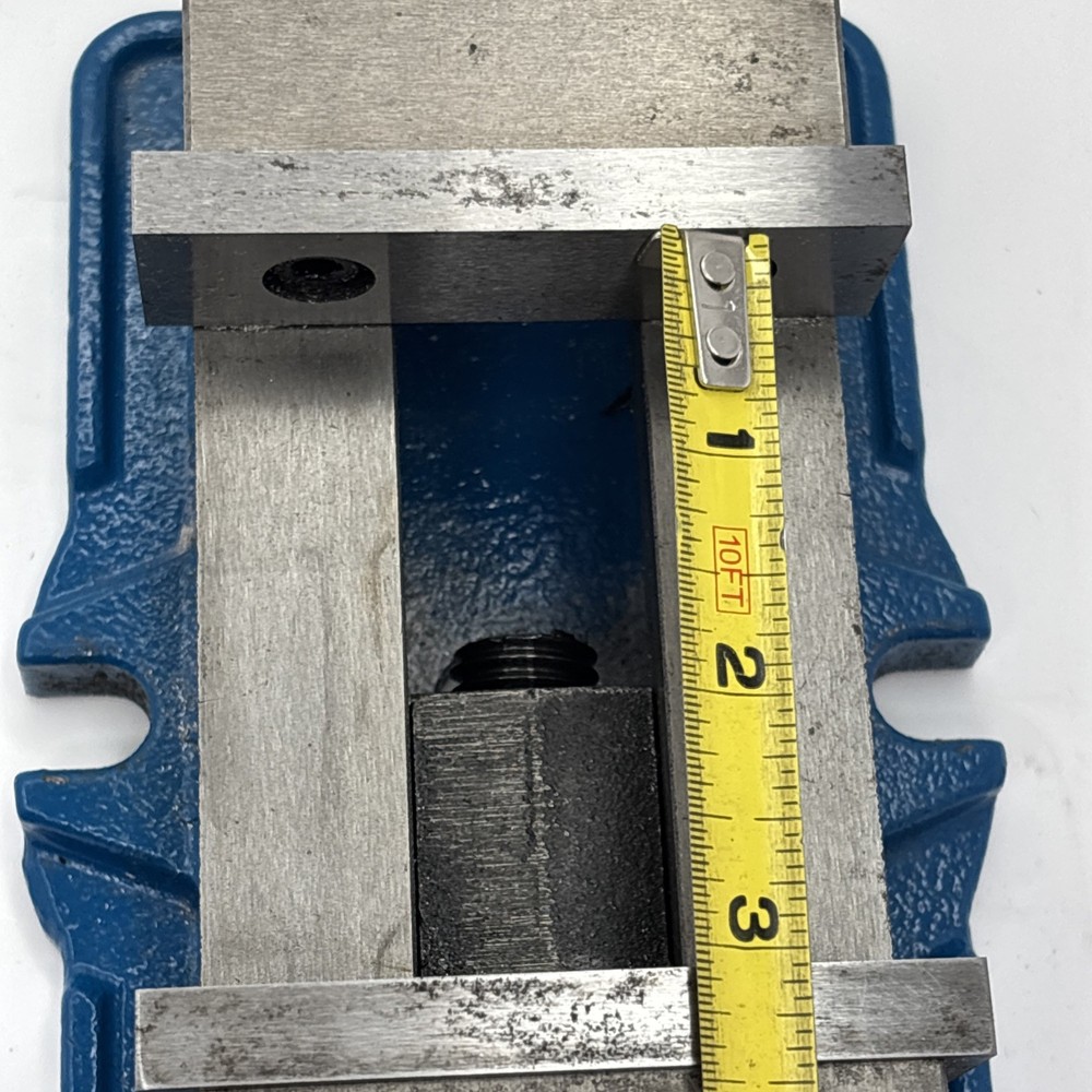 Precision Machine Vise W/Solid 3-3/8" Jaws 3" Opening Unbranded