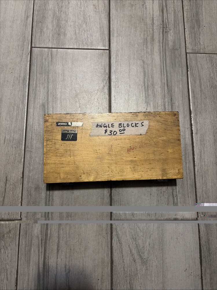 precision angle block set angles 1-30 degrees (made in china)
