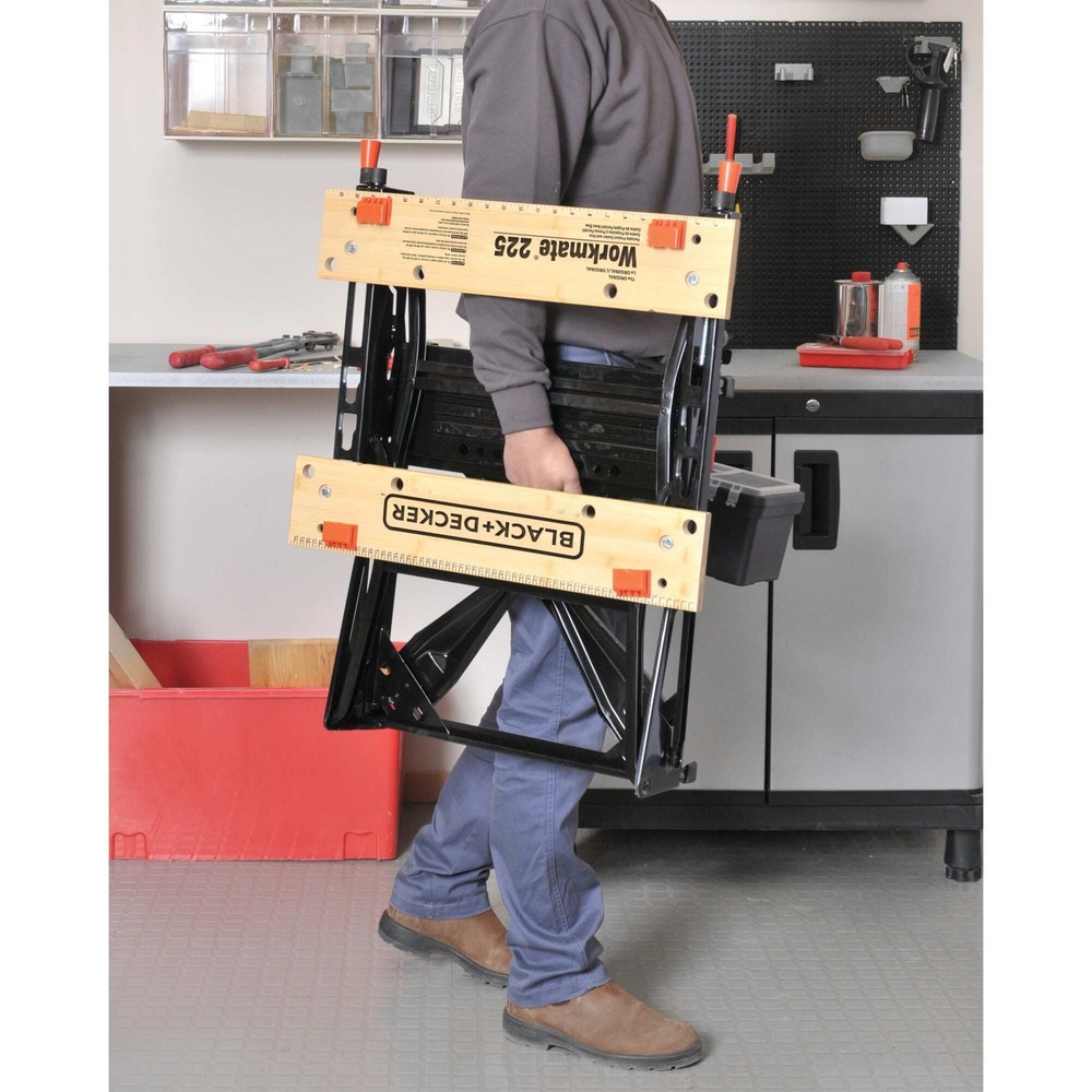 BLACK+DECKER Portable Work Bench And Vise -WM225-A