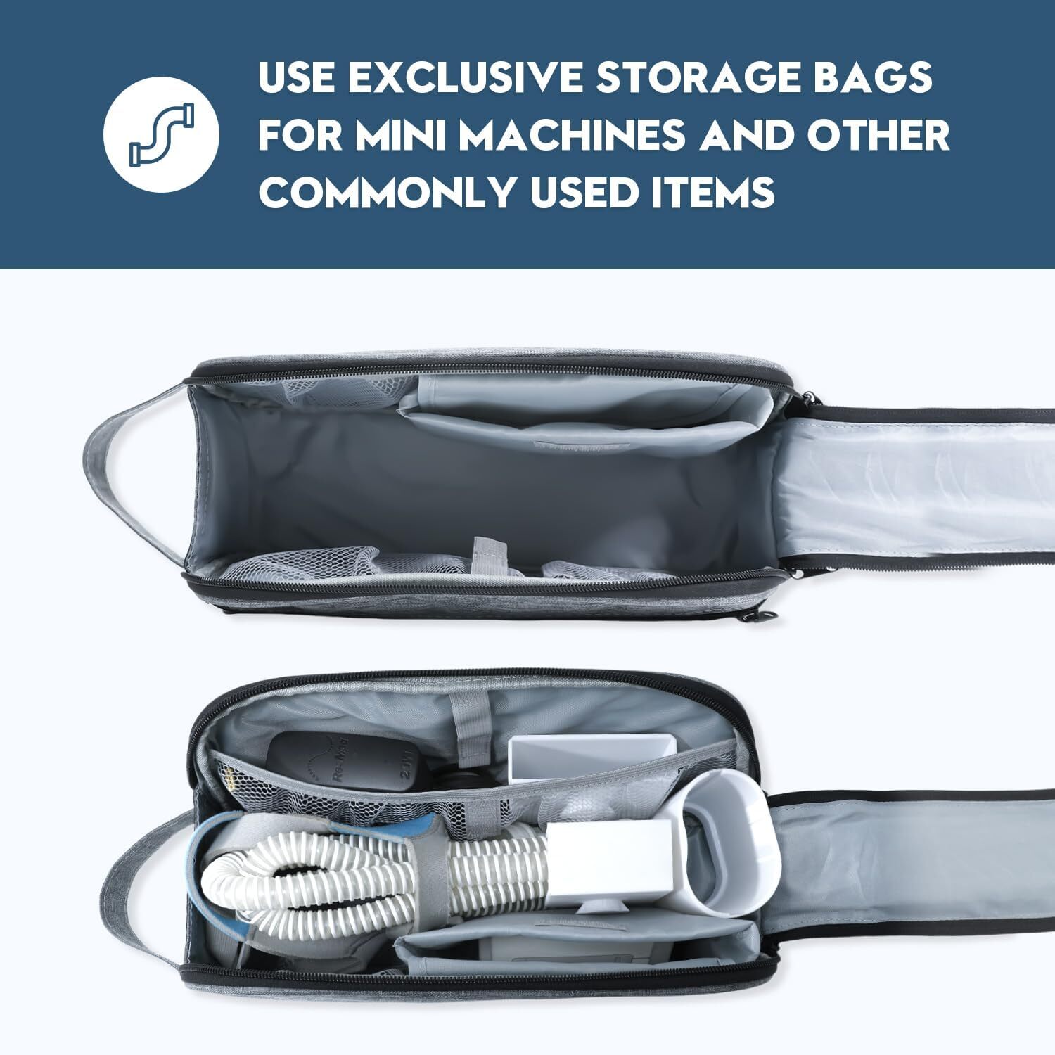 Cpap AirMini Mount Kit for Air Mini-with Travel Storage Bag,Wall Mount Stand...