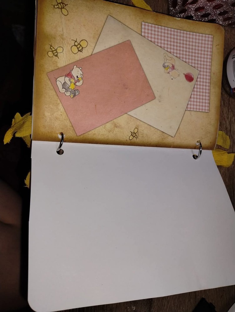 Winnie The Pooh Junk Journal Scrapbook