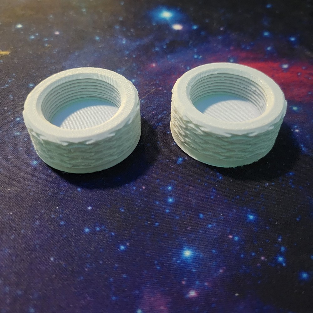 3D Printed Propane Bottle Caps 2 Pack