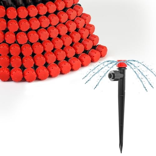 60pcs Quick-Connect Drip Irrigation 60PCS Drip Irrigation Stream Emitters