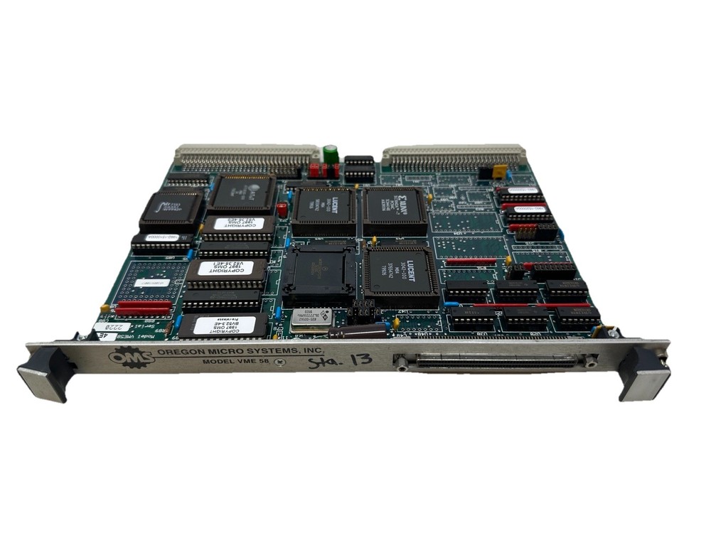 Oregon Micro Systems VME 58 Intelligent Multi-Axis Stepper Control VME58