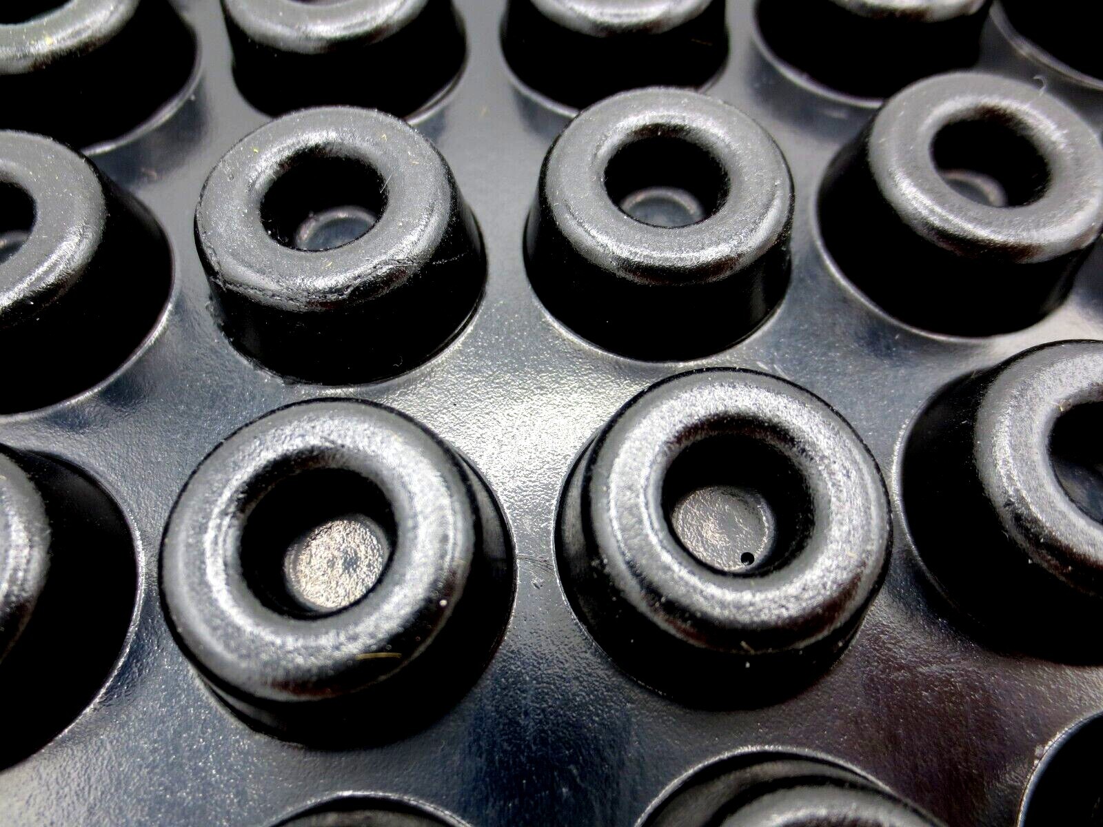 Stick-On Adhesive Durable Rubber Pad, Had 7/8" Round Pad, Is 3/8" Tall