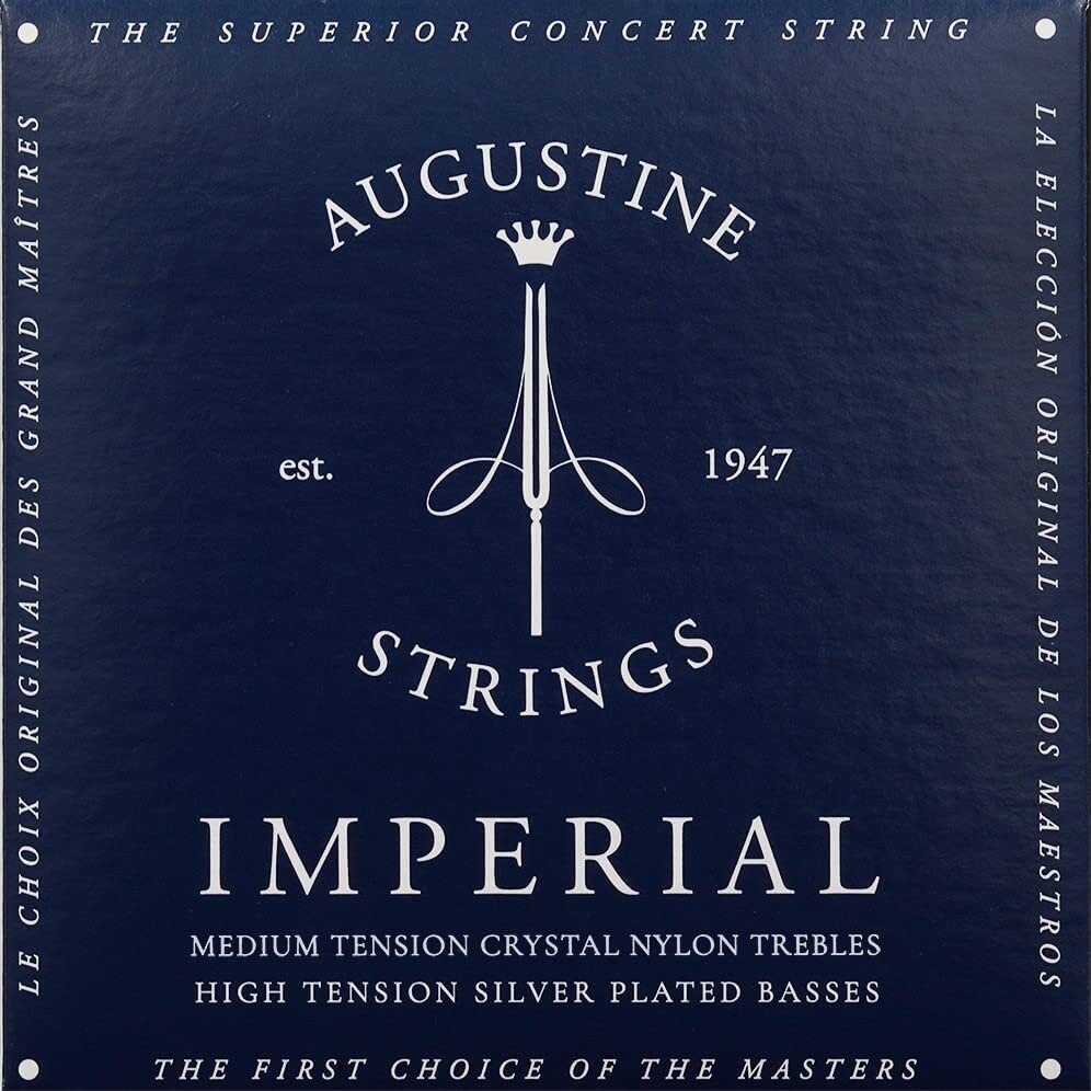 AA Augustine Strings Imperial Blue Medium High Tension Accordion Accessory (AUGI