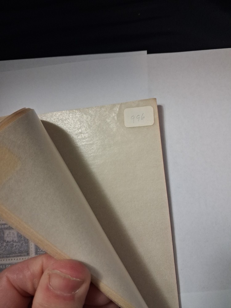 White Ace Standard Mint Sheet File 16 Sheets - 2 With Stamp Sheets Rest Empty