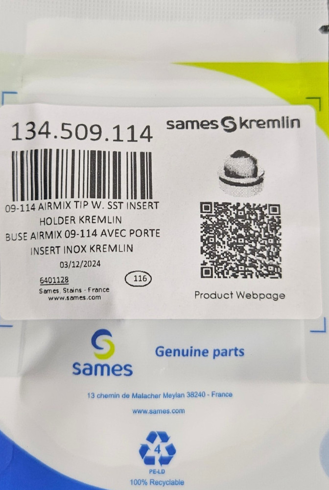 Sames / Kremlin spray tip 134509114