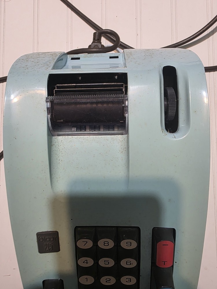 Vintage Bicor Model 215 Electric Adding Machine