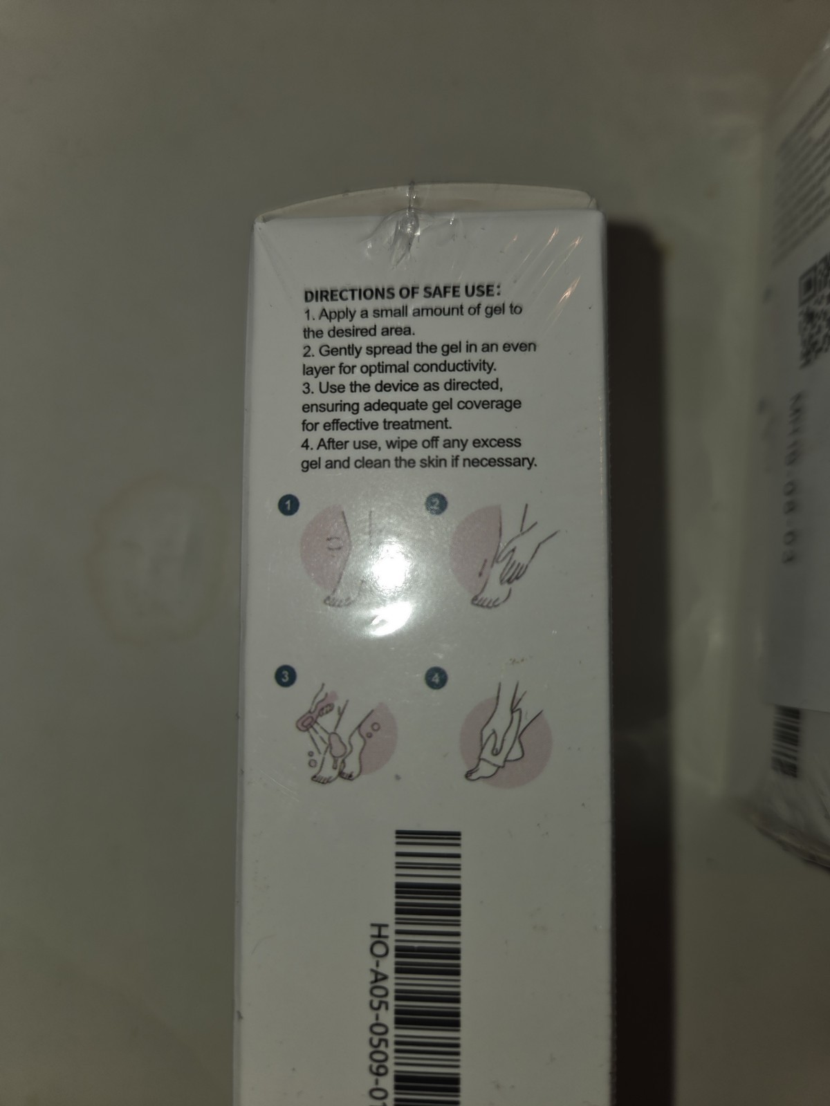 Lpt Of 4 norelie NIB Microcurrent Conductive Gel Hypoallergenic 15ml Exp 2027