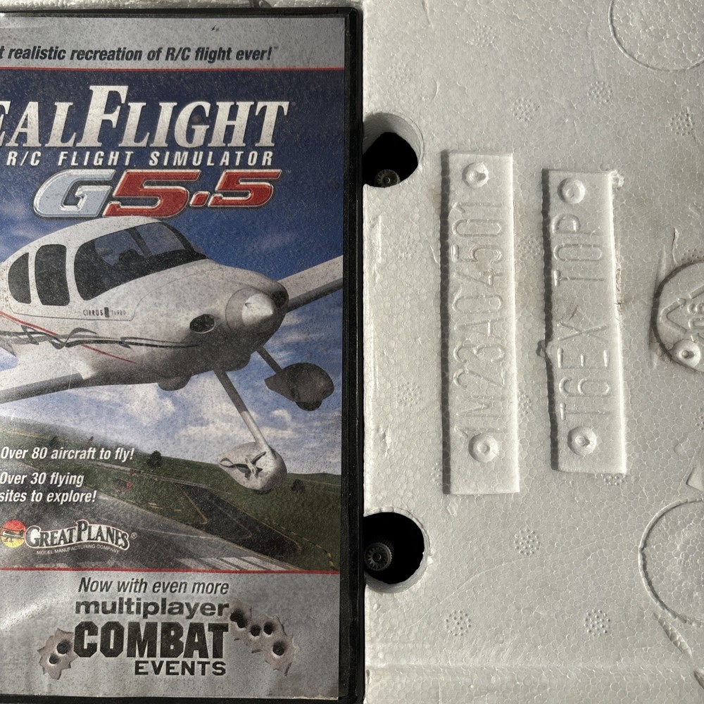 Real Flight Remote RC Flight Simulator G5.5 w InterLink Elite Controller
