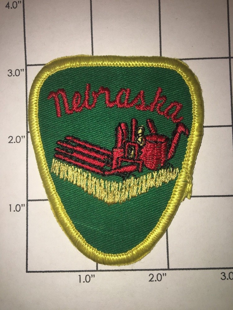Nebraska Patch - Vintage