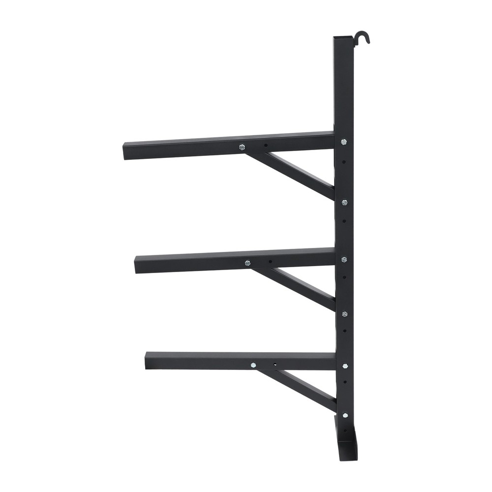 2* 3-Tier Container Shelving Bracket Set Cargo Container Storage Shelf Brackets