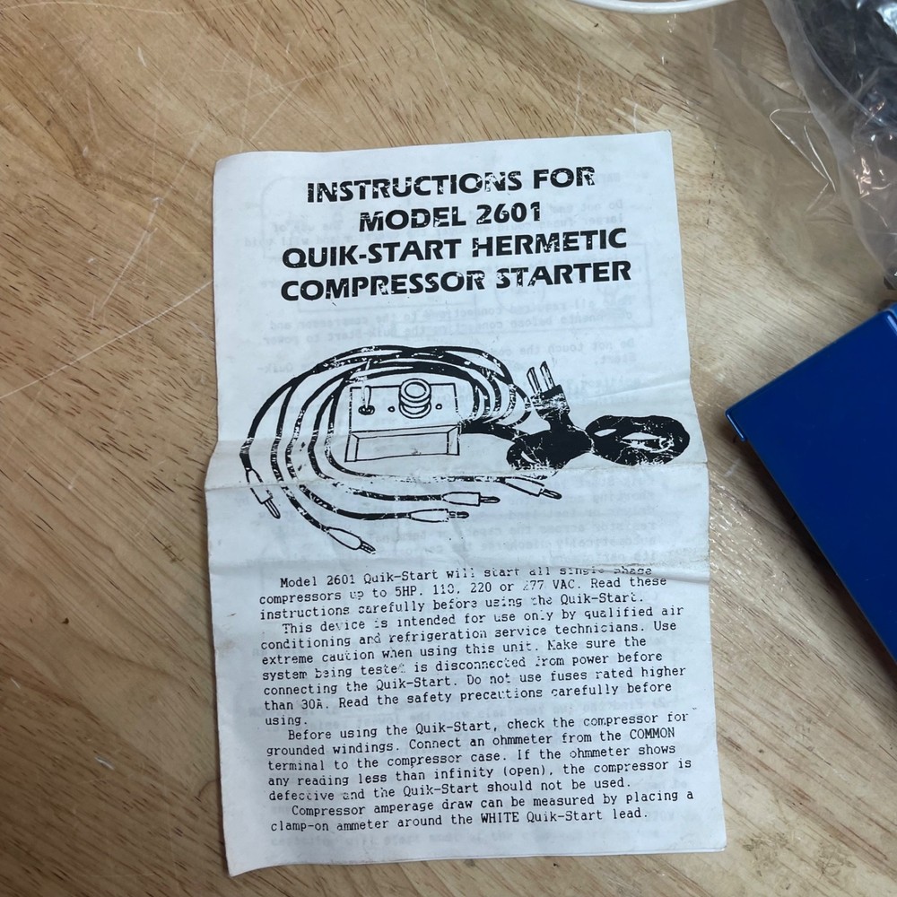 Imperial 2601 Quik-Start Hermetic Compressor Starter