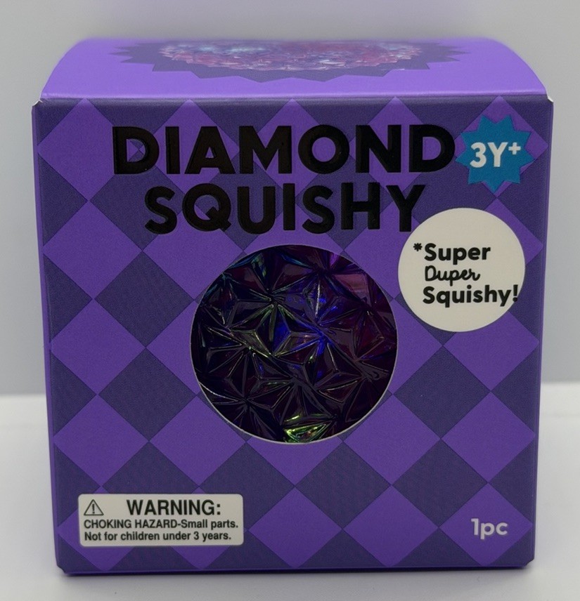 J'adore Diamond Squishy Super Duper Squishy Purple 💜