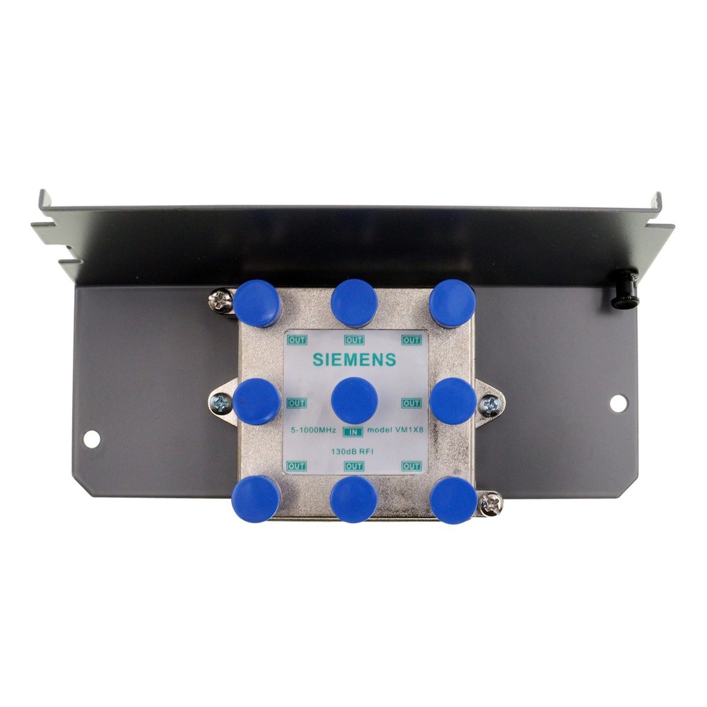 SIEMENS VM1X8 STRUCTURED WIRING PASSIVE VIDEO MODULE, 1X8 CATV