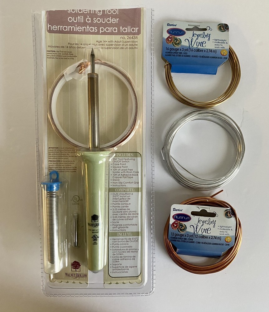 Walnut Hollow Professional Soldering Tool *Light Green Handle* Model #26438 EUC