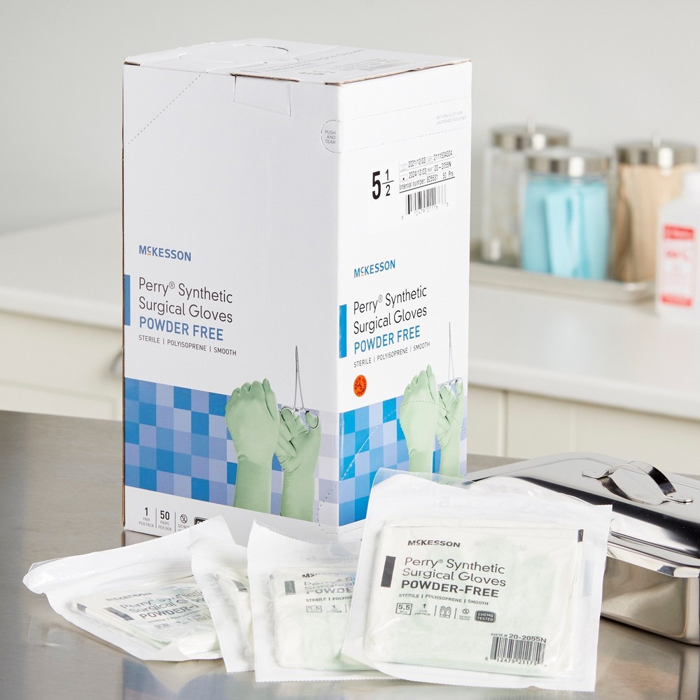McKesson Polyisoprene Surgical Glove - 50 per Box