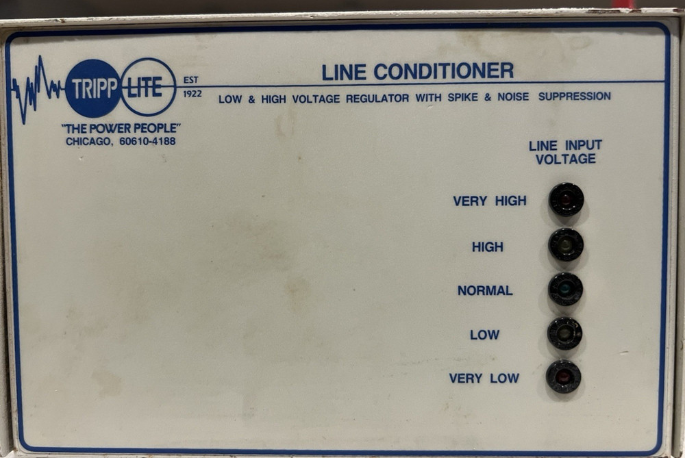 Tripp Lite Line Stabilizer/Conditioner LC-1800 6 Outlet Untested