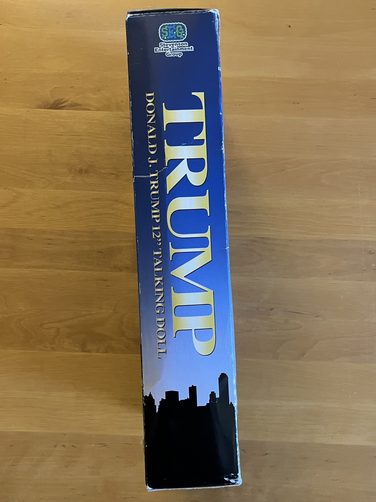 Donald Trump The Apprentice 2004 Autographed Signed 12 Inch Talking Doll - works